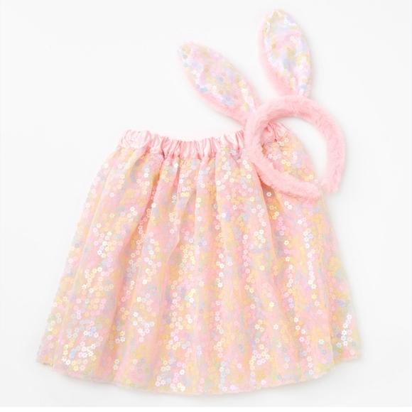 Bunny Princess Tutu & Ears  DRESS-UP & HALLOWEEN COSTUME SET 3+ Yrs. BNWT SO - Picture 1 of 10